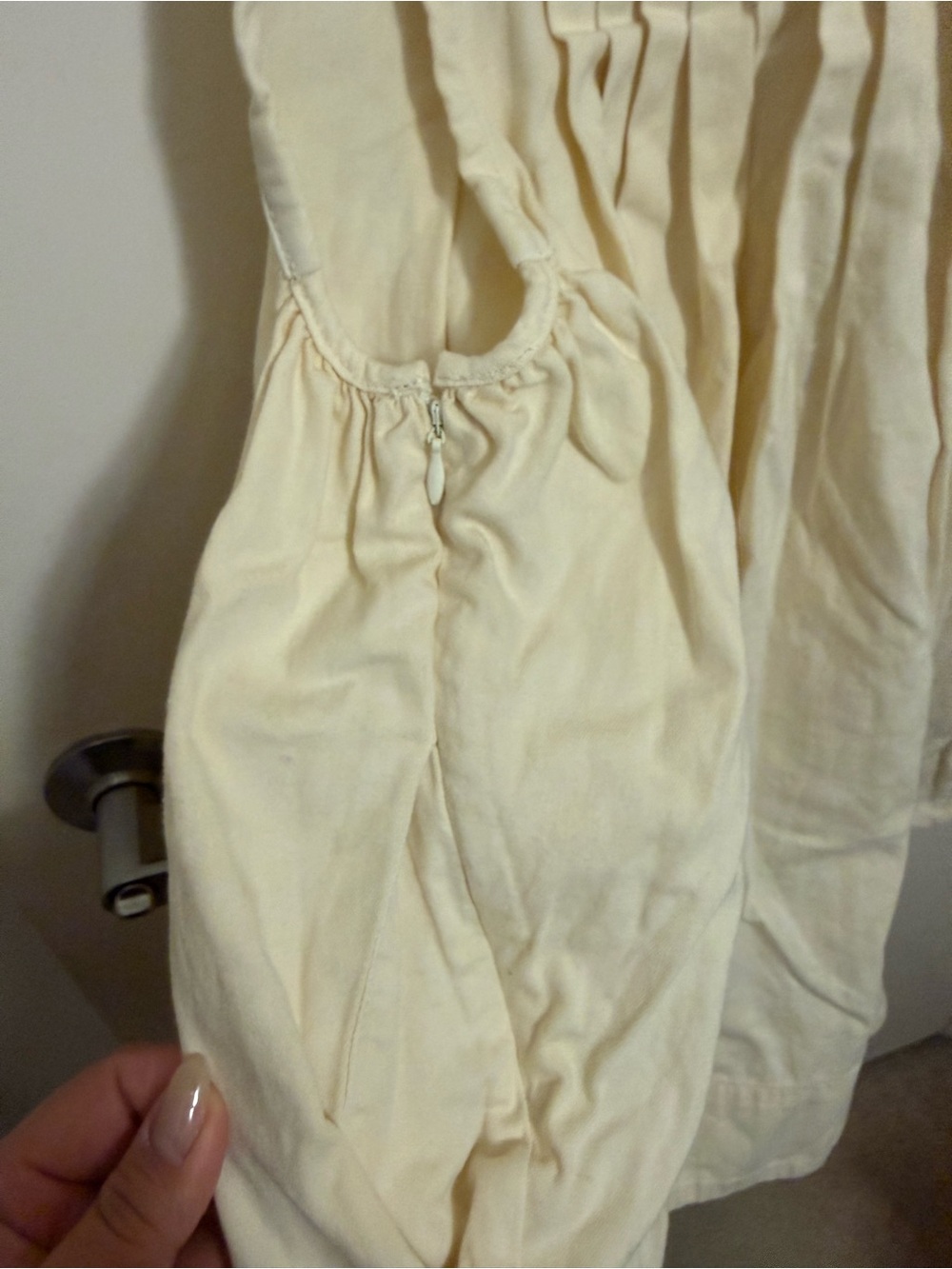 Free People White Denim Romper - Picture 8 of 9